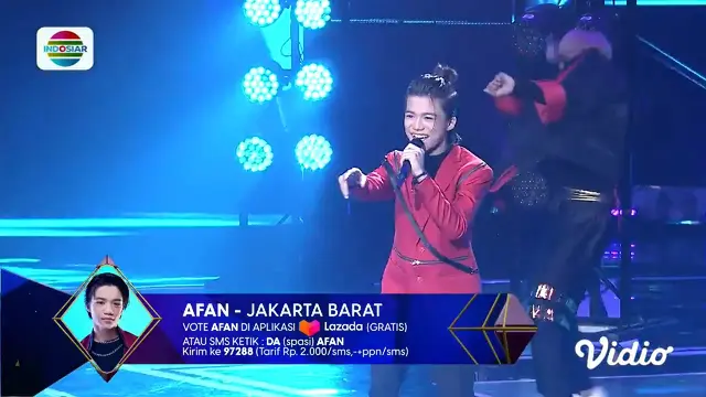 Afan dari Group 3 Dangdut Academy 5