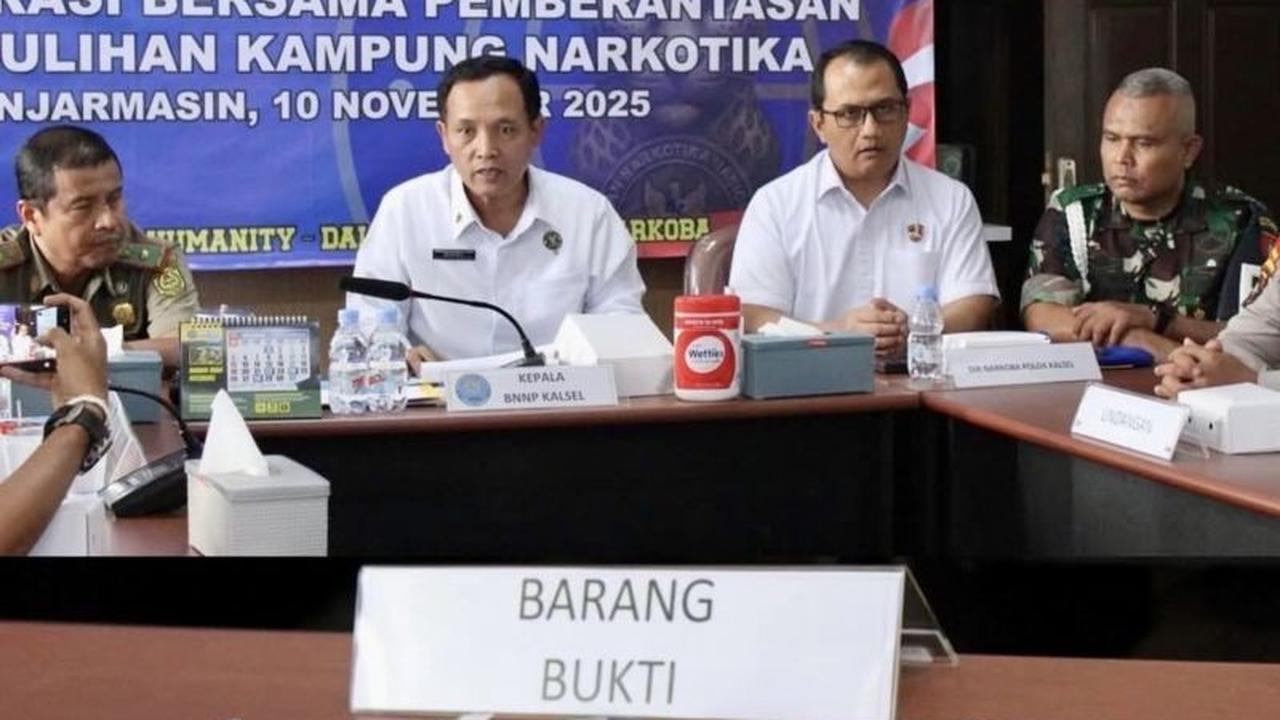 BNNP Kalsel Peringatkan: Kabupaten HST Jadi Daerah Paling Rawan Narkoba di Kalimantan Selatan