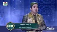 Haikal (Jakarta) Berhasil Mengumpulkan 478 Poin Lewat Tema Tausiah ' Doa Sebagai Senjata'