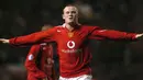 Bersama Manchester United, Wayne Rooney sudah berhasil mencetak 172 gol pada ajang Liga Premier Inggris. (AFP Photo/Paul Barker)
