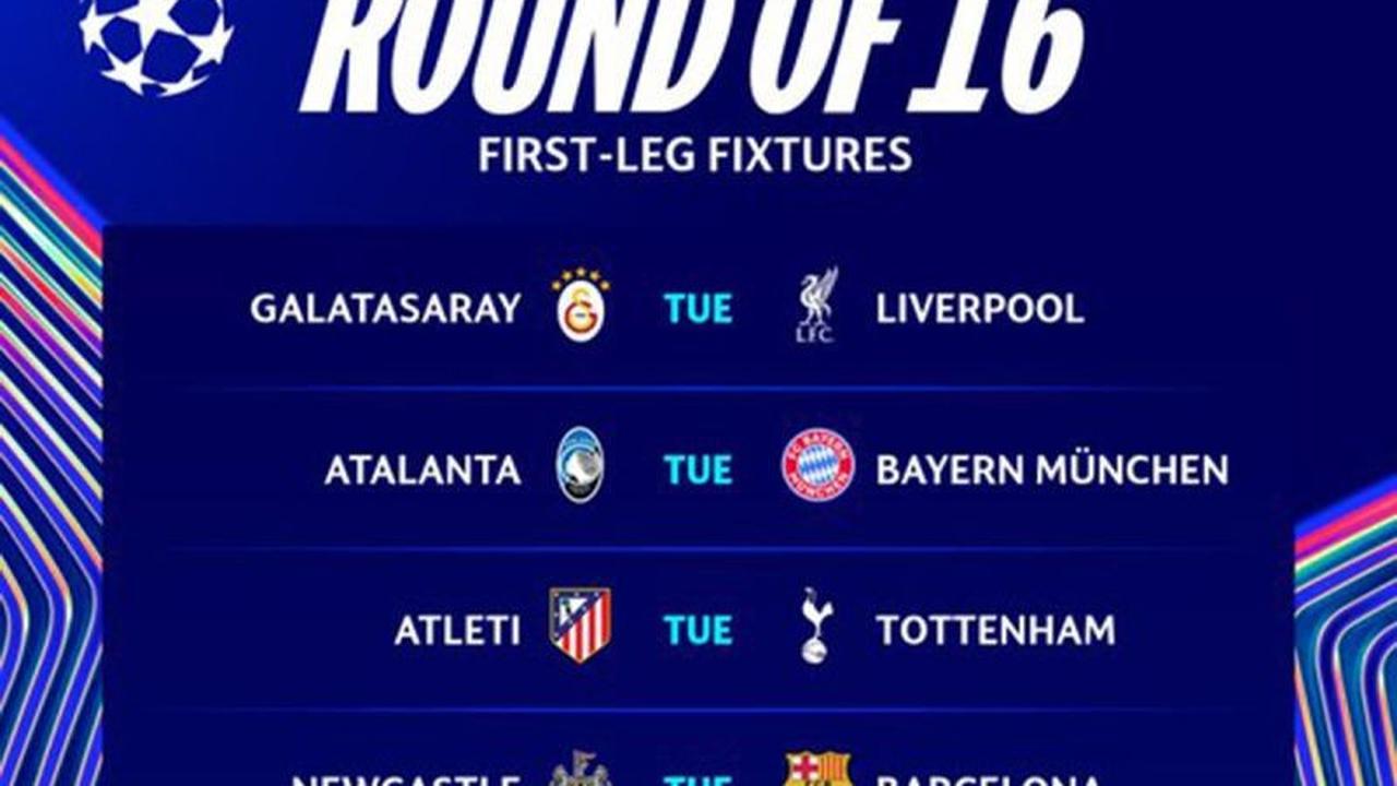 Panasnya Jadwal 16 Besar Liga Champions: Real Madrid vs Man City Jadi Sorotan Utama