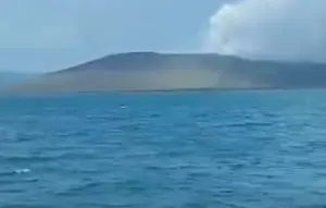 Begini Kondisi Sebaran Debu Vulkanik Anak Krakatau Pagi Ini