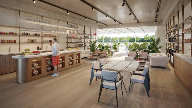 Desain fasilitas/ruangan latihan MU di Carrington