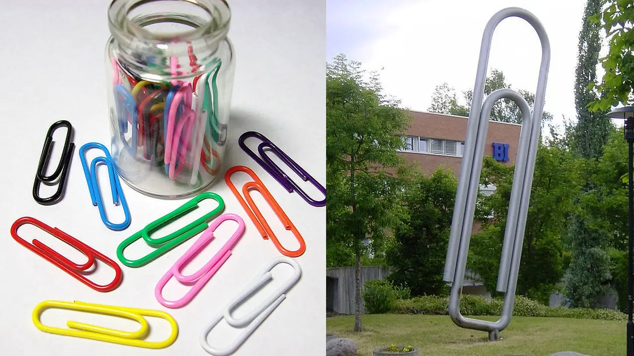 Penjepit Kertas (paperclip) 
