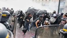 Demo Pelajar Belgia Ricuh, Lebih dari 100 Orang Ditahan
