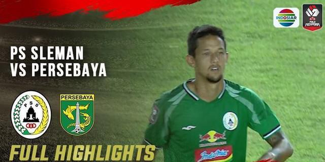 VIDEO: Highlights Piala Menpora 2021, PSS Sleman Lolos ke Perempat Final Usai Menang Tipis atas Persebaya Surabaya