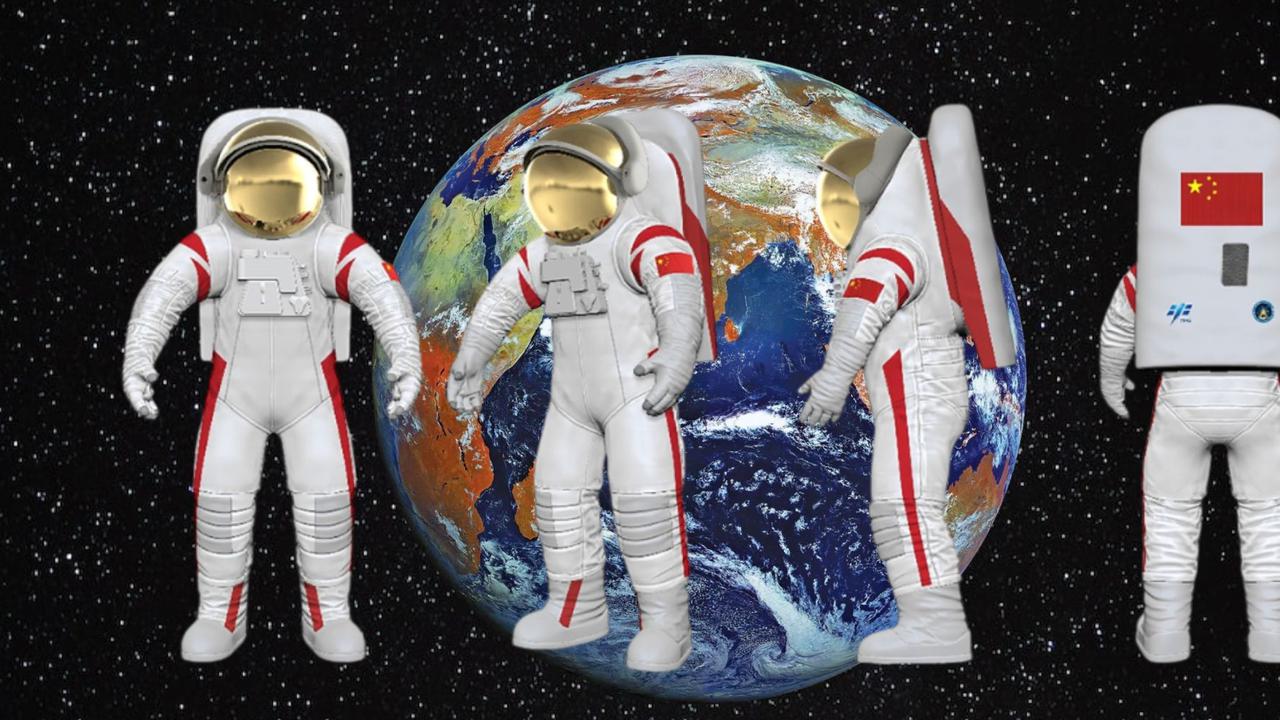 China Ungkap Desain Baju Antariksa untuk Misi Pendaratan Bulan 2030, Begini Wujudnya