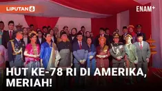 Perayaan HUT ke-78 RI disambut khidmat dan meriah oleh warga Indonesia di berbagai wilayah Amerika Serikat. Selain upacara bendera sambut detik-detik proklamasi kemerdekaan, di San Francisco, bendera Indonesia berkibar di Balai Kota. Selengkapnya dal...