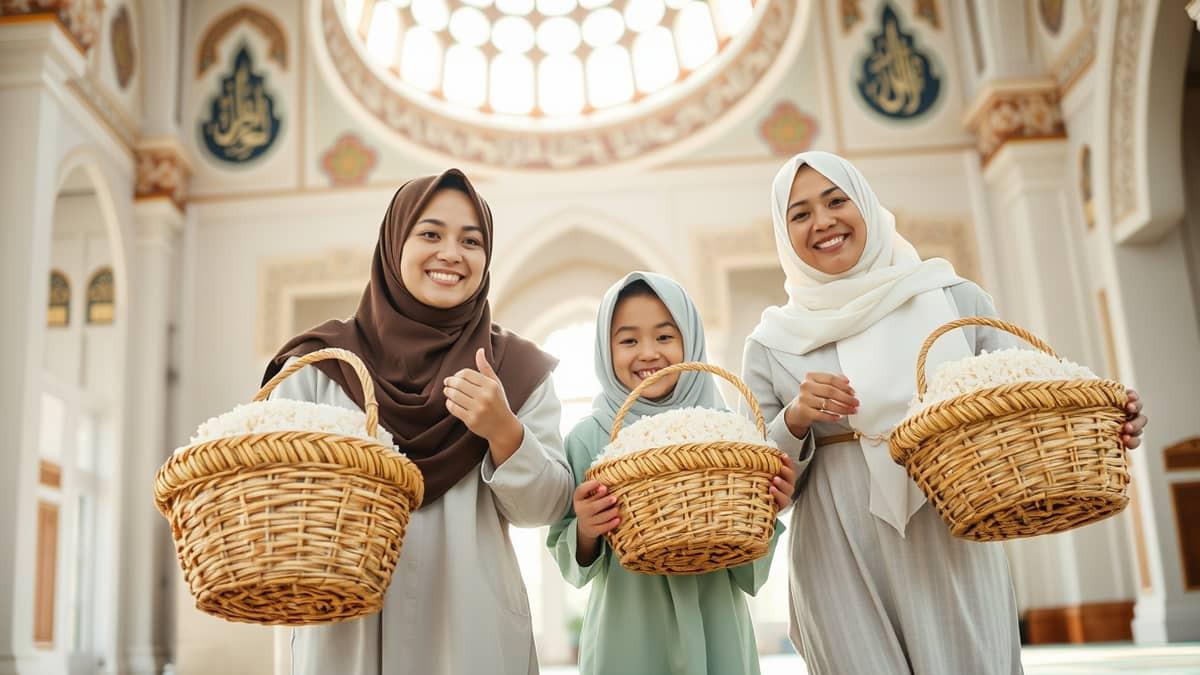Cara Niat Zakat Fitrah: Lengkap untuk Diri Sendiri dan Keluarga