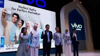 Peluncuran Vivo V5s Pure White Limited Edition. Liputan6.com/Agustinus Mario Damar