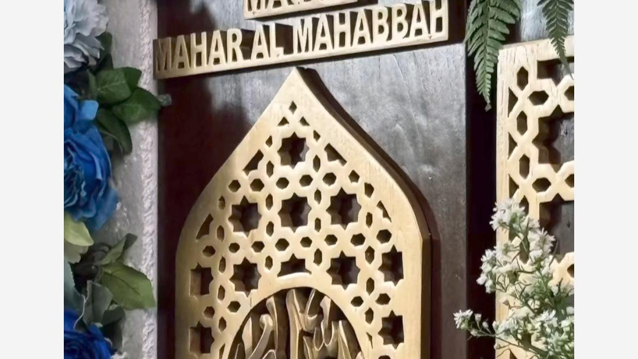 Akhirnya Rampung, 5 Potret Masjid Irish Bella Mahar dari Haldy Sabri - Namanya Masjid Mahar Al Mahabbah