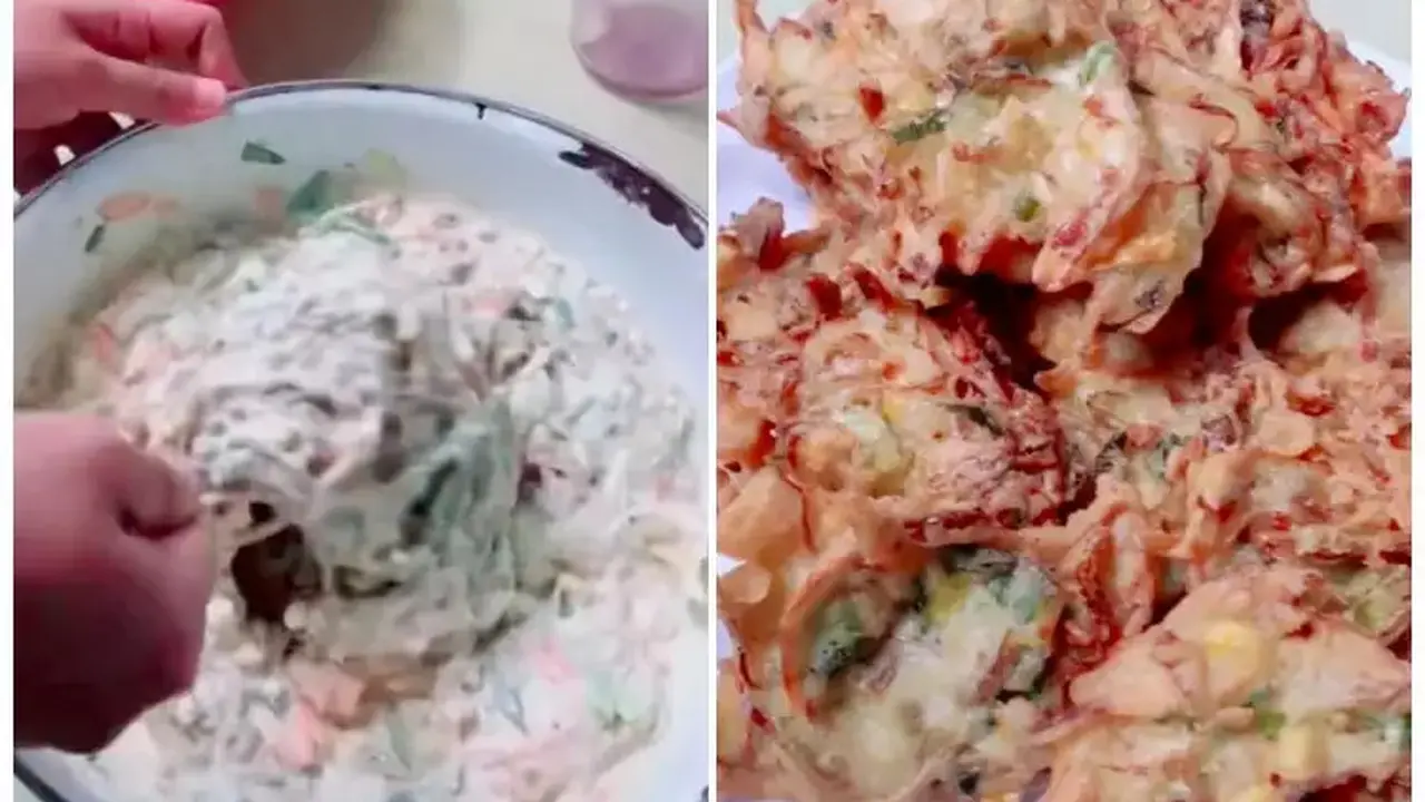 Tanpa Margarin, Begini Cara Bikin Bakwan Sayur Krispi Tanpa Banyak Minyak dengan 2 Bahan Dapur