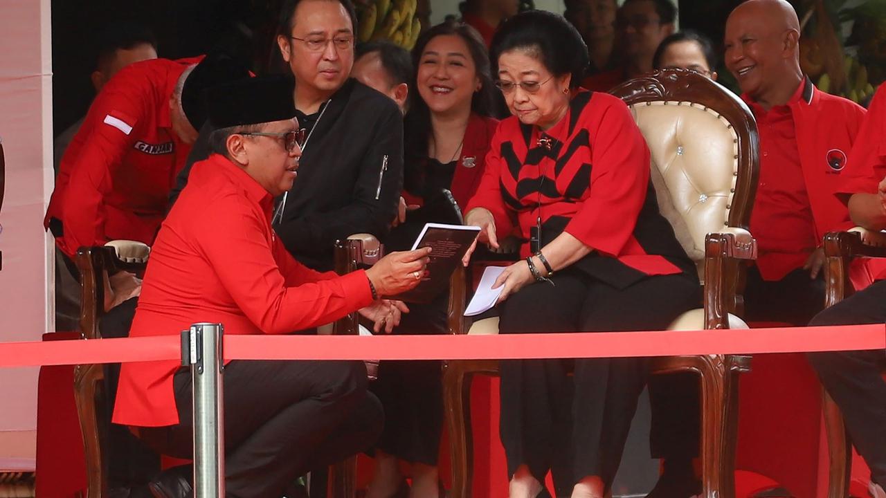Megawati Pidato di HUT ke-52 PDIP