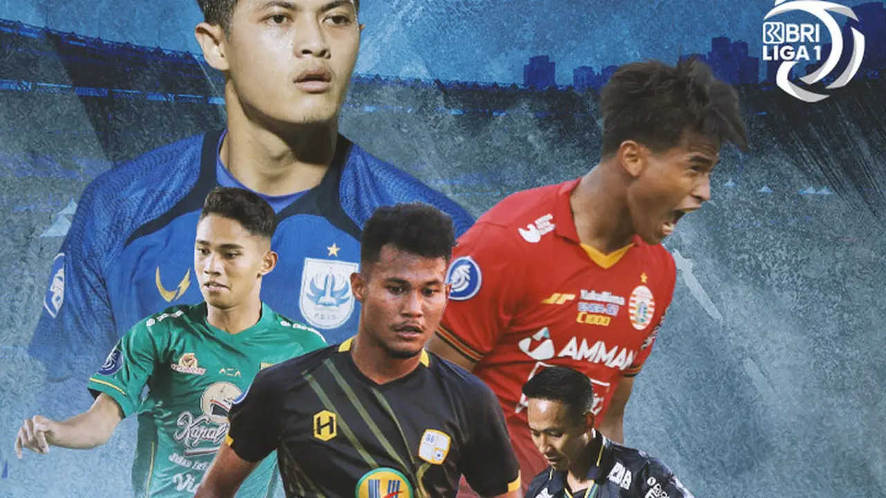 BRI Liga 1 - Ilustrasi Pemain: Marselino Ferdinan, Alfeandra Dewangga, Bagas Kaffa, Irfan Jauhari, Beckham Putra