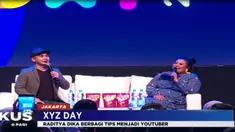 Dalam gelaran XYZ Day 2018, Raditya Dika berbagi tips, menjadi youtuber sukses yang mampu menggaet 3,5 juta subscriber dalam akun youtubenya.