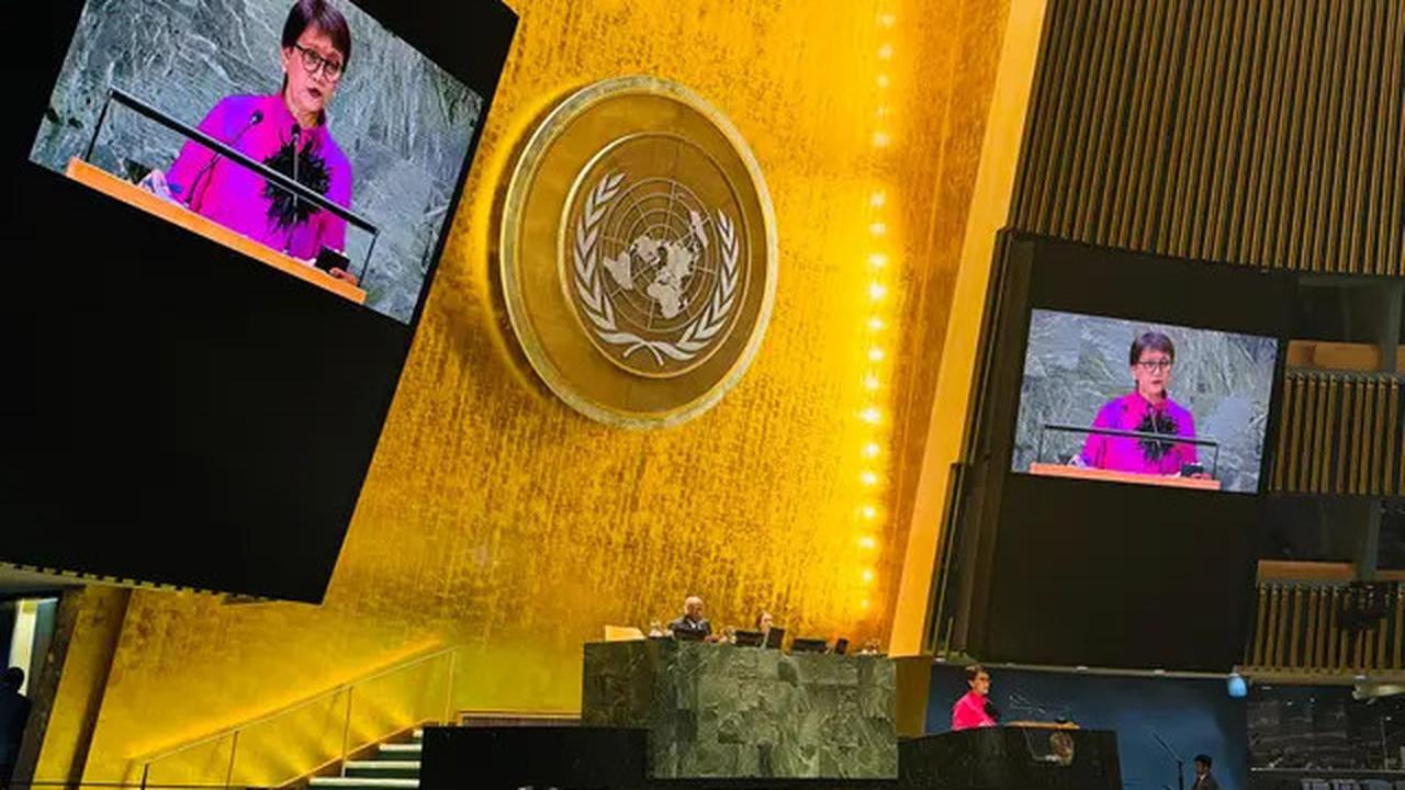 Pidato Retno Marsudi di Sidang Majelis Umum PBB: Indonesia Tak Bisa Diam Melihat Ketidakadilan di Palestina