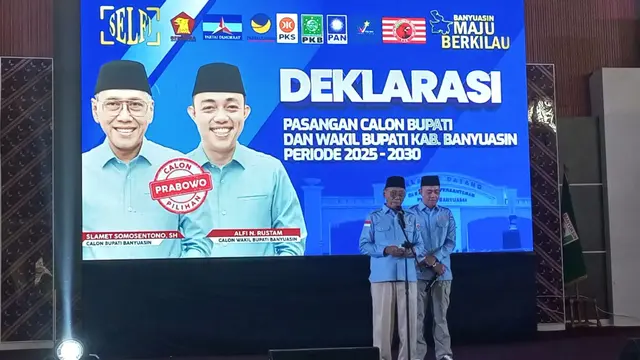 Paslon Lintas Generasi Daftar ke KPU, Siap Mundur Jadi Bupati Banyuasin Jika Program Gagal