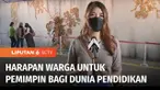 Pendidikan yang baik dapat berkontribusi dalam pembangunan bangsa. Lantas, apa harapan warga untuk pemimpin dan wakil rakyat mendatang bagi dunia pendidikan Tanah Air?