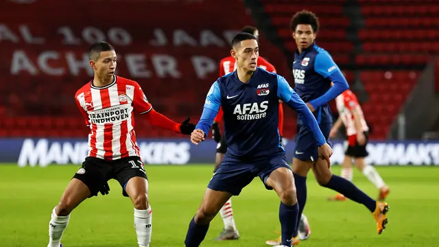 Gelandang AZ Alkmaar sekaligus calon pemain naturalisasi Timnas Indonesia, Tijjani Reijnders.