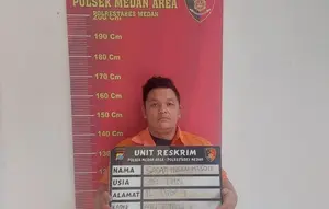 Pria di Medan Curi Emas Ayah 177 Gram untuk Judi Online