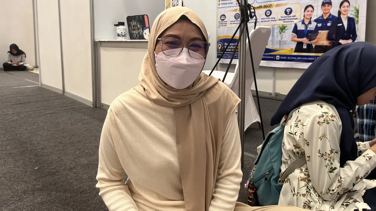 Duri Sanlina, Ibu Rumah Tangga yang berburu kerja di Job Fair