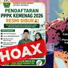 Cek Fakta: Hoaks Pendaftaran PPPK Kemenag 2026