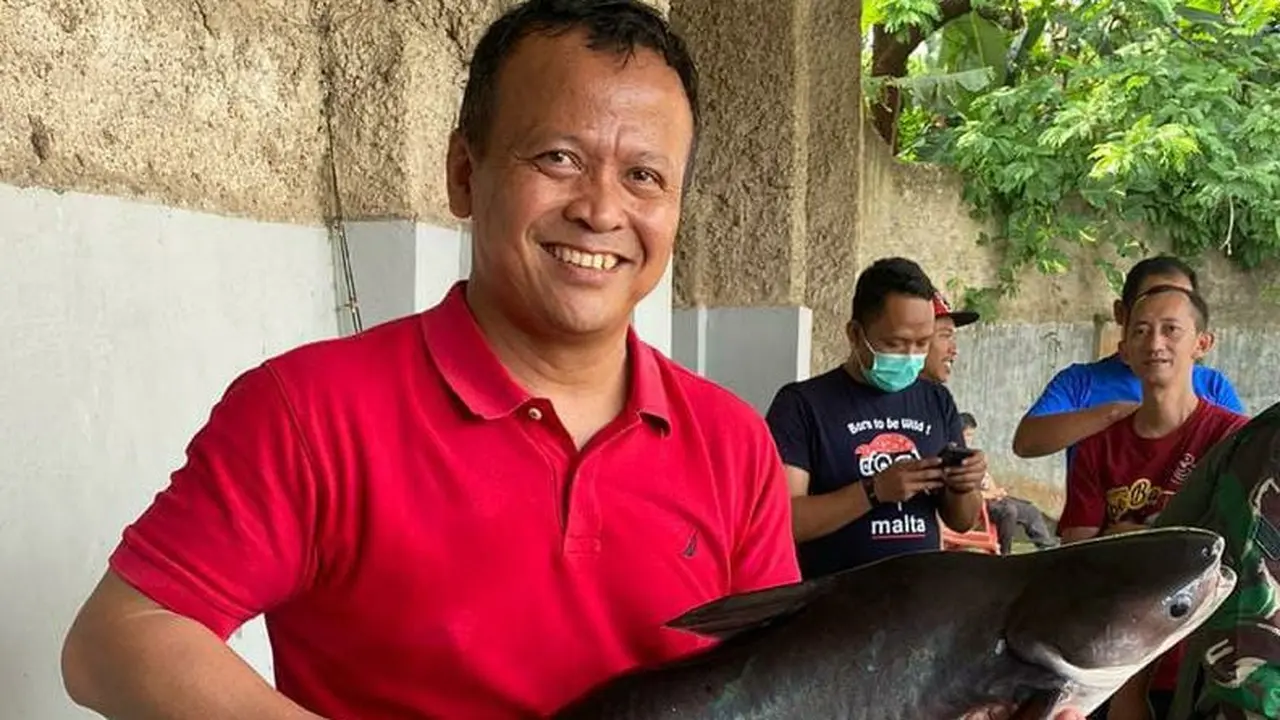Menteri Kelautan Edy Prabowo