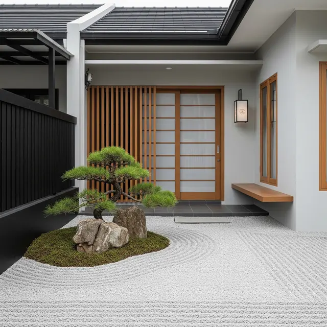 Desain Area Depan Rumah Ala Jepang