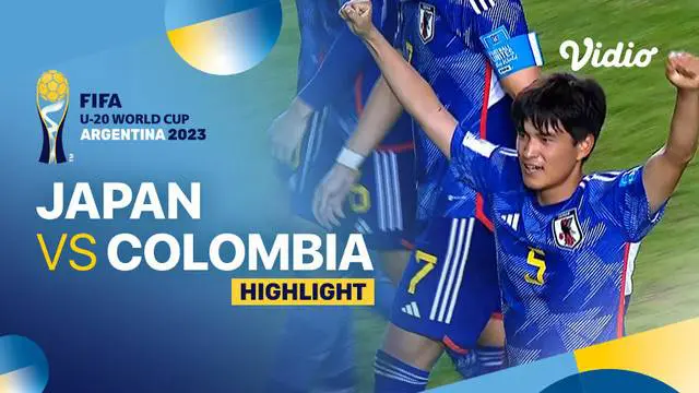 Berita video highlights Piala Dunia U-20, Kolombia menang 2-1 atas Jepang, Kamis (25/5/23)