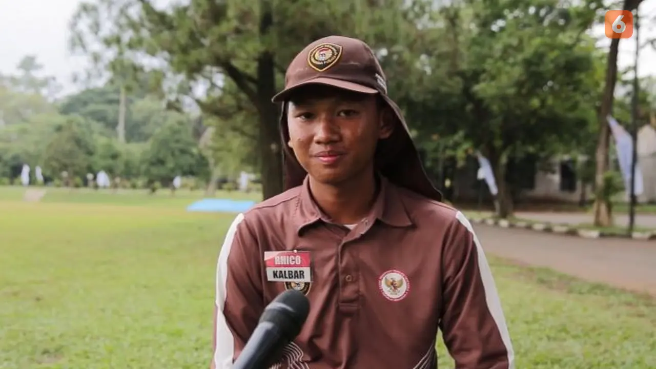 Rhico, Paskibraka Nasional 2025 asal Kalimantan Barat