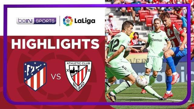Berita video beragam peluang emas untuk menghasilkan gol dalam laga Atletico Madrid melawan Athletic Bilbao pada pekan kelima Liga Spanyol (LaLiga) 2021/2022, Sabtu (18/9/2021) malam hari WIB.