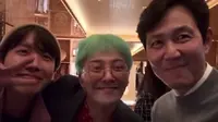 Hadiri Konser Amal di Paris, Lee Jung Jae Pamer 5 Potret Bersama Dragon BIGBANG hingga J-Hope BTS