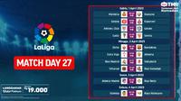 Jadwal Pertandingan La Liga Spanyol Week 27 Live Vidio, 1 sampai 4 April: Mallorca Vs Osasuna
