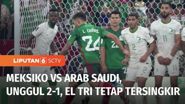 Setelah membuat kejutan dengan mengalahkan Argentina, Arab Saudi akhirnya tersingkir dari Piala Dunia 2022 setelah di pertandingan terakhir Grup C menyerah dari Meksiko 2-1. Bagi Meksiko kemenangan ini terasa menyakitkan karena tetap tersingkir, mesk...