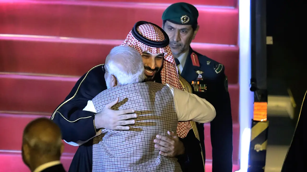 Putra Mahkota Arab Saudi di India