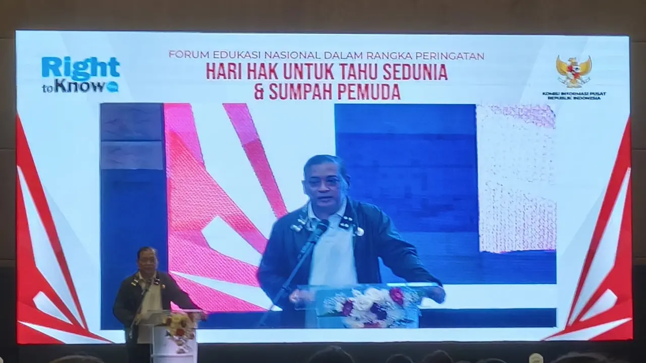Ketua KI Pusat Donny Yoesgiantoro.