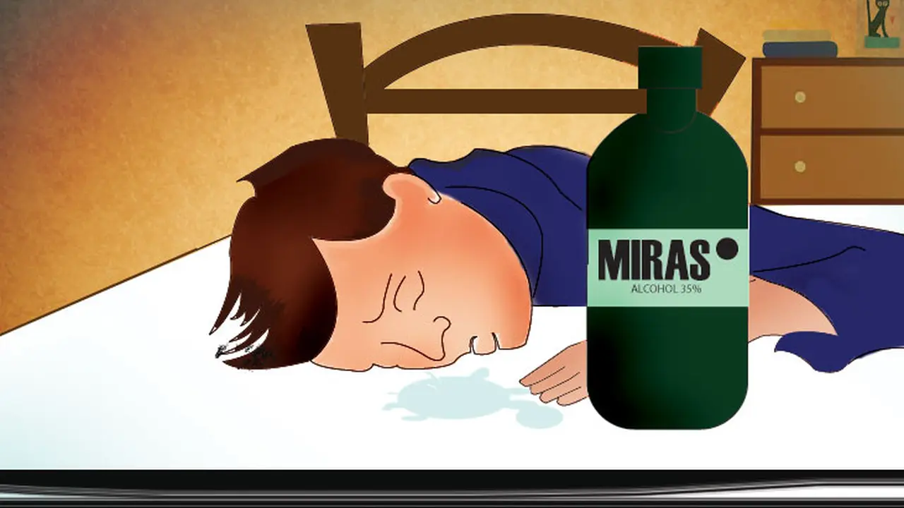 Ilustrasi Korban Minuman Keras