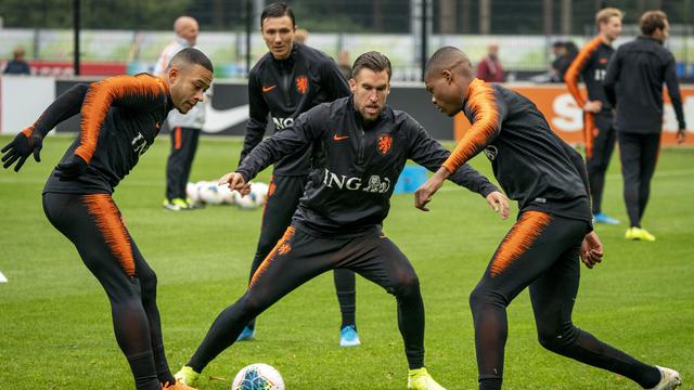 Intip Latihan Pemain Belanda Jelang Hadapi Irlandia Utara