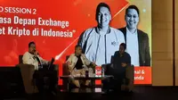 Asosiasi yang menaungi industri aset kripto Indonesia Crypto Consumer Association (ICCA) menyelenggarakan acara ICCA Blockchain Edufest 2022, Kamis (7/7/2022) (Foto: Liputan6.com/Gagas Y.P)