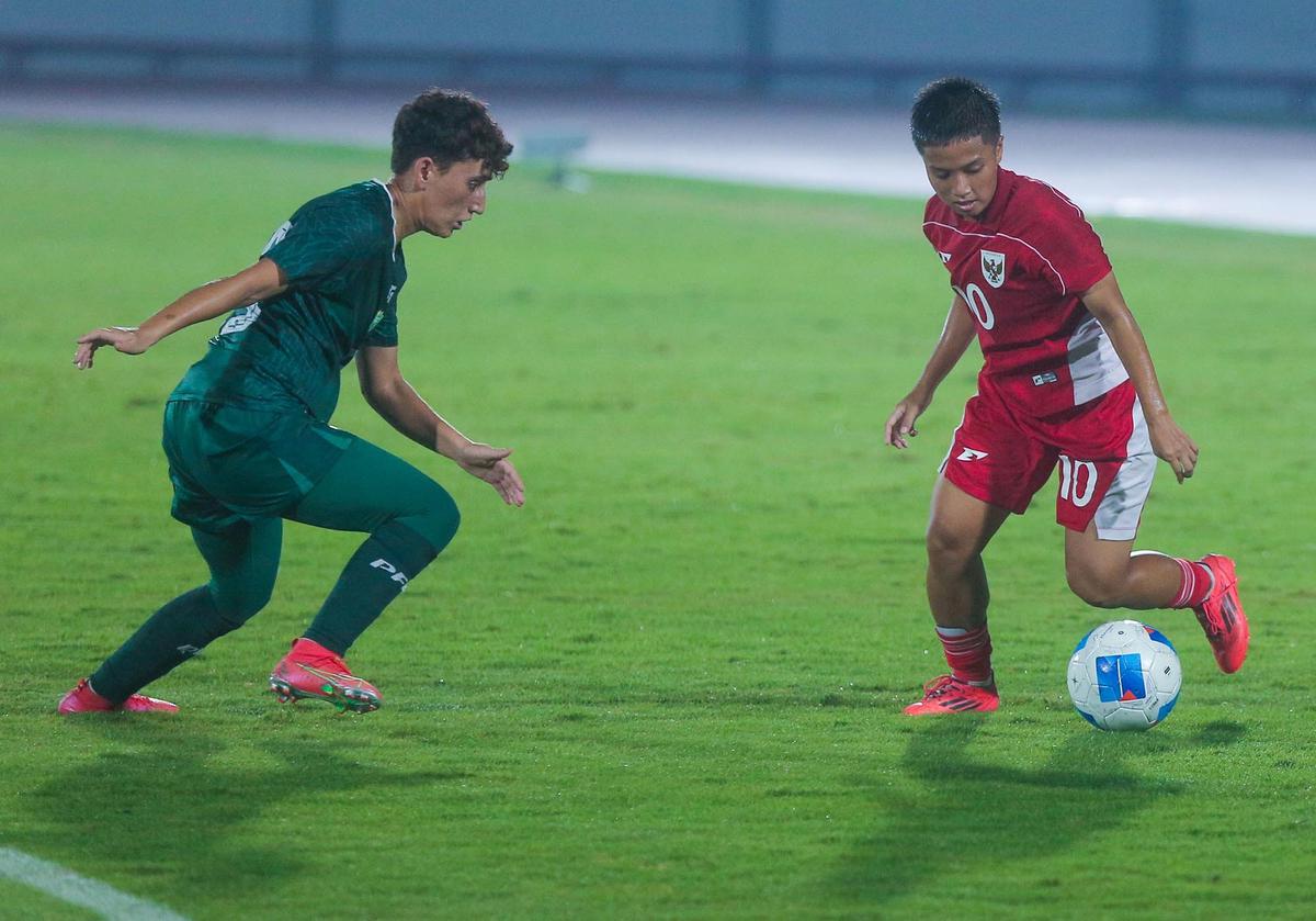 FOTO: Kalah dari Pakistan, Peluang Timnas Putri Indonesia ke Piala Asia 2026 Menipis