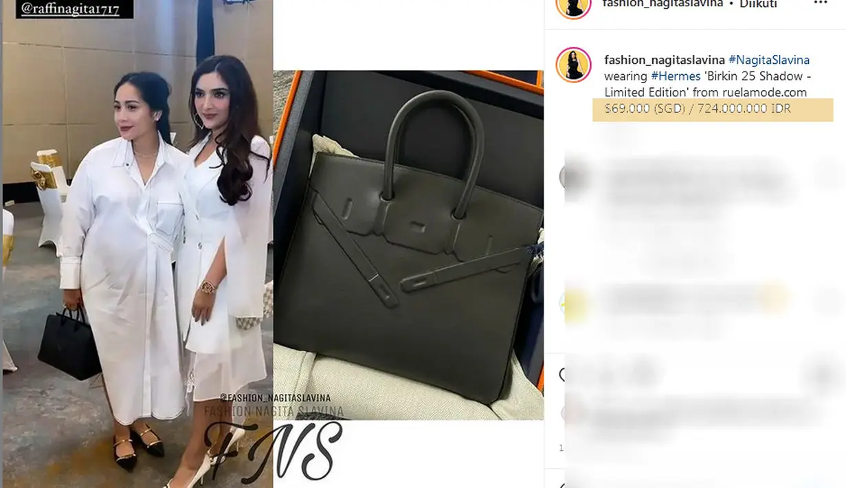 Nagita Slavina (Instagram/fashion_nagitaslavina)