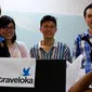 Co-Founder Traveloka Derianto Kusuma (tengah). Dok: medium.com