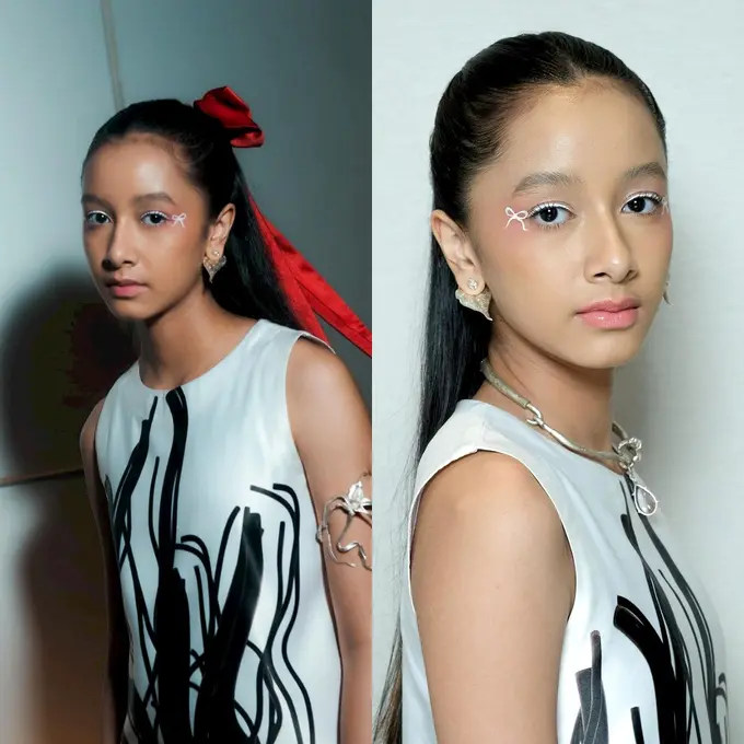 Calon Aktris Sukses, 6 Potret Widuri Bergaya ala Coquette Girl di Gala Premiere Siksa Kubur