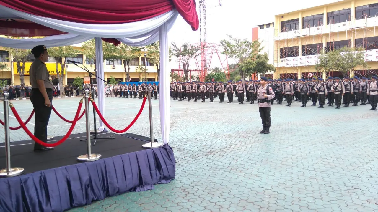 Bekal Khusus Kapolda Jatim untuk 400 Brimob Amankan Jakarta