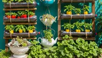 7 Ide Kebun Buah Kombinasi Dekoratif dari Barang Bekas Dapur untuk Ibu-ibu PKK