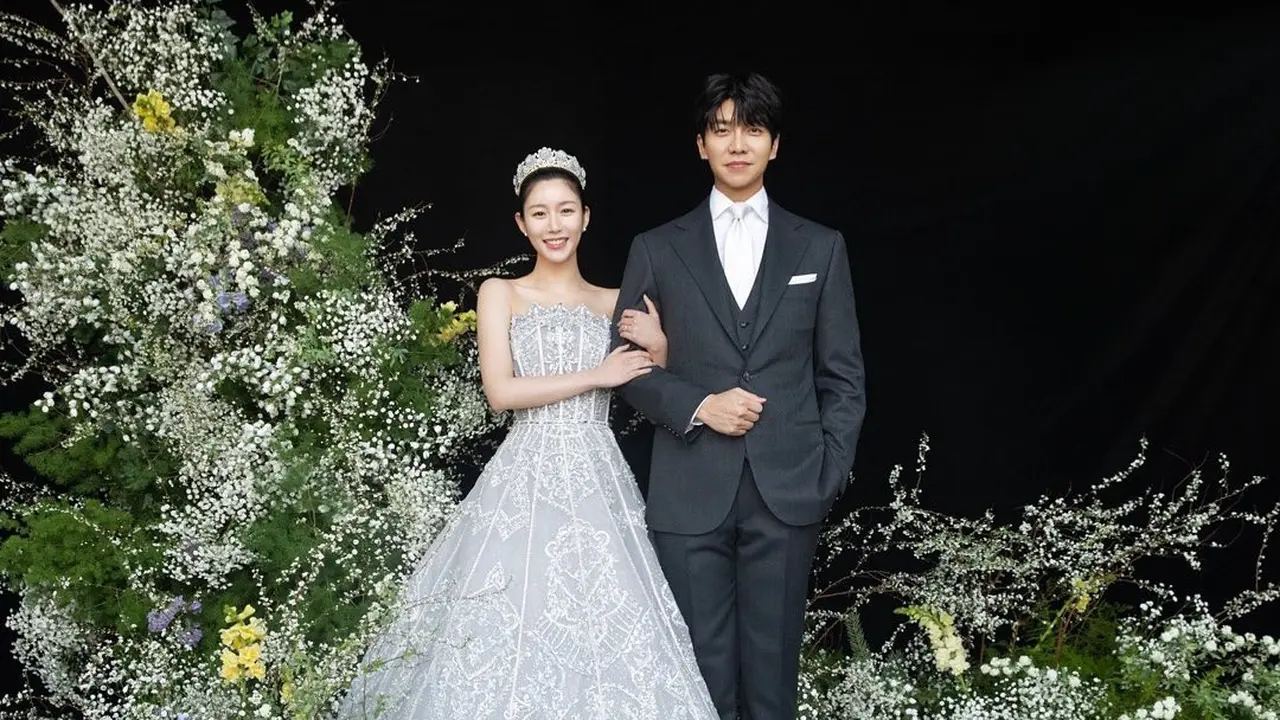 6 Potret Pernikahan Lee Seung Gi dan Lee Da In, Digelar Tertutup