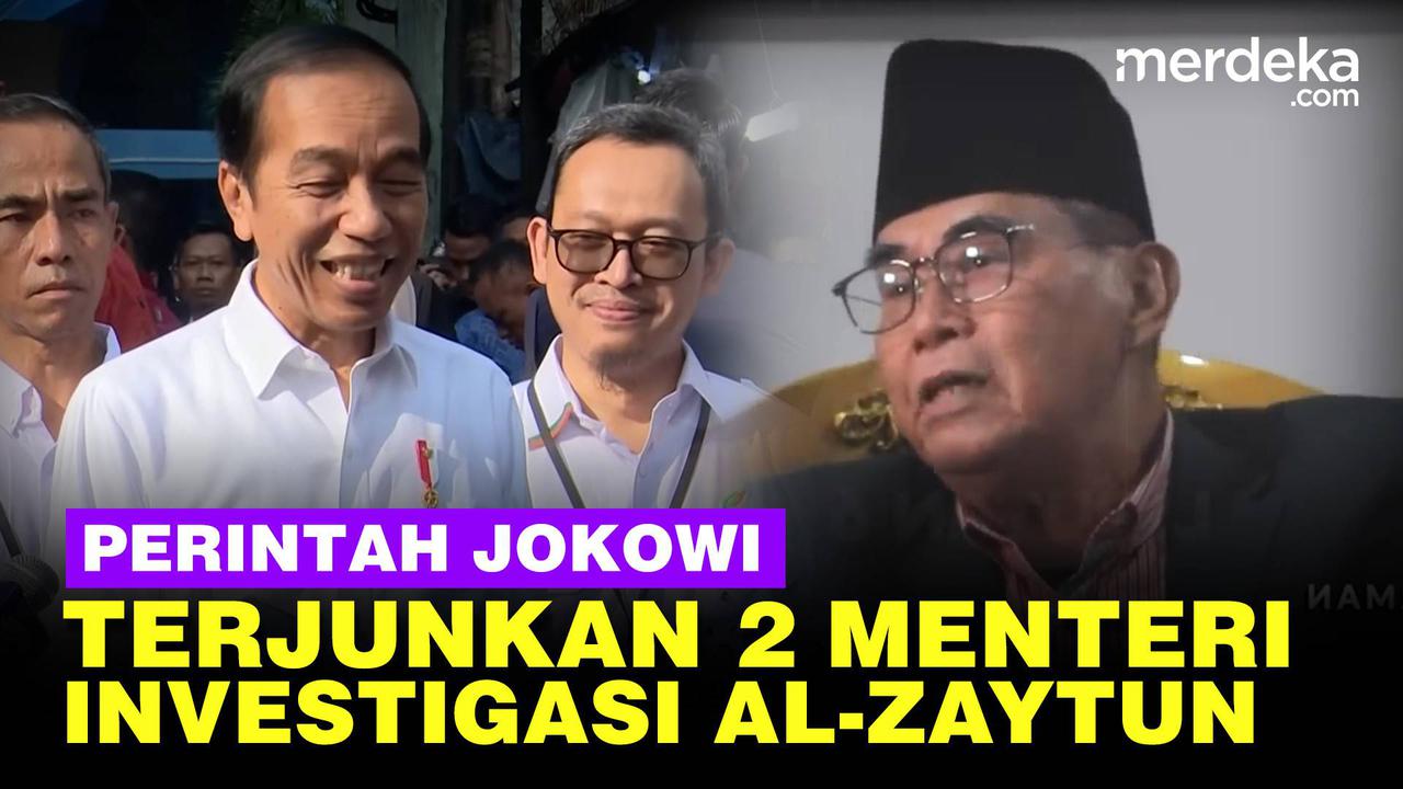VIDEO: Jokowi Terjunkan 2 Menteri 'Urus' Polemik Al-Zaytun, Bantah Bekingan Istana