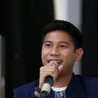 Nino RAN saat ditemui di Rolling Stone Cafe. (Foto: Galih W. Satria/Bintang.com)