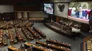 Suasana Rapat Paripurna Penutupan Masa Sidang II yang digelar secara virtual maupun fisik di Gedung Nusantara II, Jakarta, Jumat (11/12/2020). Ketua DPR Puan Maharani menyampaikan beberapa hal terkait kinerja DPR mengenai Prolegnas Prioritas 2021. (Liputan6.com/Johan Tallo)