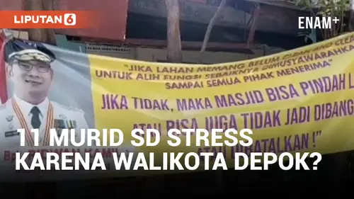 VIDEO: 11 Murid SD Pondok Cina Stress, Orang Tua Siswa Bakal Seret Walikota Depok